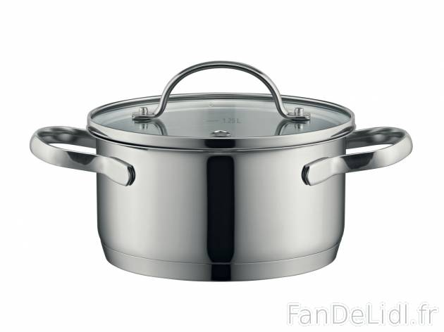 Faitout en acier inoxydable , le prix 11.99 € 
- Au choix : Ø env. 16 cm - env. ...