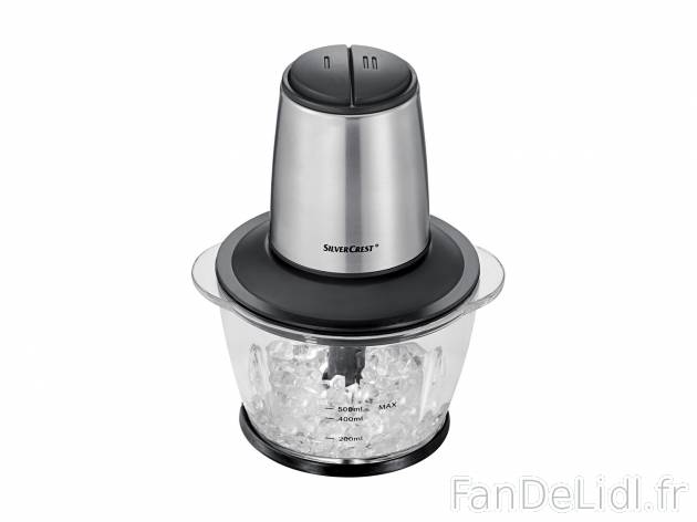 Hachoir multifonction , le prix 17.99 € 
- Max. 500 W
- Pour les légumes, les ...