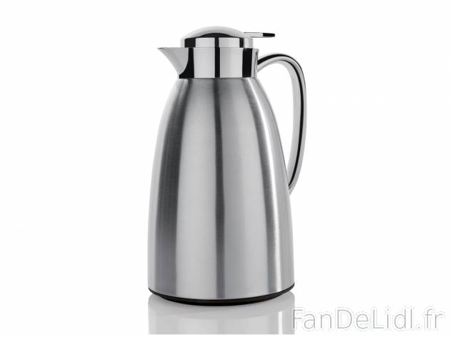 Pichet isotherme , le prix 7.99 € 
- Max. 1 L
- Extérieur en acier inoxydable ...