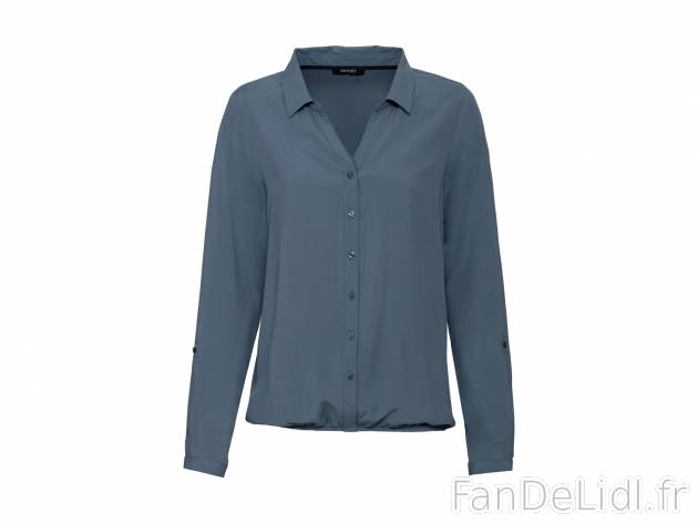 Blouse , le prix 9.99 € 
- Ex. 100 % viscose (LENZING™ ECOVERO™). 
- Du ...