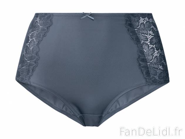 Culotte gainante , le prix 3.99 € 
- Ex. 82 % polyamide, 18 % élasthanne (LYCRA®), ...