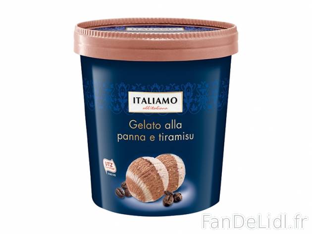 Crème glacée à l&apos;italienne , prezzo 1.99 € per 445 g au choix, 1 kg ...