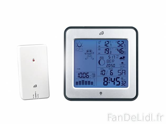 Station météo , prezzo 16.99 € per L&apos;unité 
- Horloge radioguidée ...