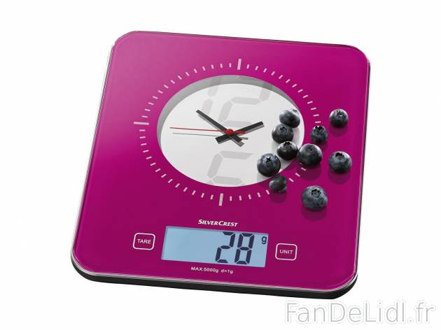 Balance de cuisine avec horloge , prezzo 9.99 € per L'unité au choix ...