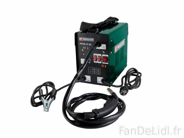 Poste à souder à fil fourré Parkside PFDS 33 B3, le prix 99.99 € 
- Longueur ...