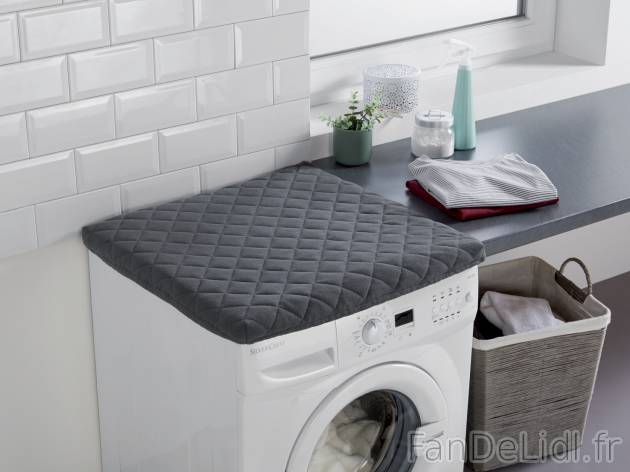 Housse pour machine à laver , le prix 3.49 € 
- En tissu éponge matelassé
- ...