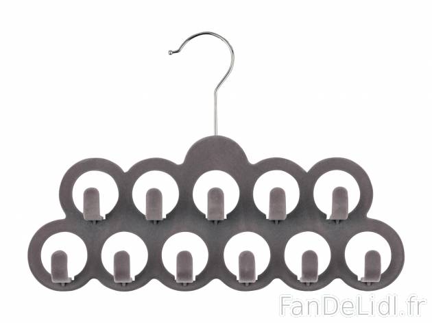 Cintres , le prix 2.99 € 
- Lot de 10 cintres, lot de 2 cintres pour accessoires ...