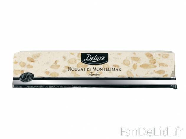 Barre de nougat de Montélimar , prezzo 2.49 € per 200 g, 1 kg = 12,45 € EUR. ...