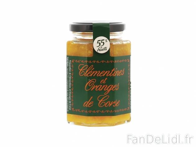 Préparation de fruits aux clémentines et oranges de Corse , prezzo 1.99 € per ...