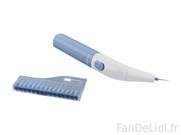 Nettoyeur interdentaire à pile Silvercrest , le prix 6.99 € 
- 2 vitesses
- ...