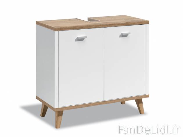 Meuble sous vasque , le prix 26.99 € 
- Env. 60 x 55 x 28 cm (l x h x p)
- À ...