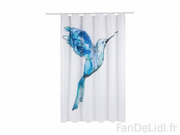 Rideau de douche , le prix 5.99 € 
- Env. 180 x 200 cm ou env. 180 x 180 cm
- ...