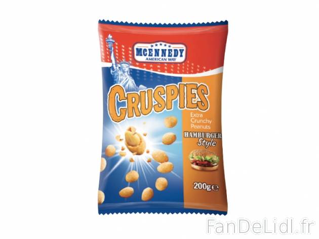 Cruspies , prezzo 0.89 € per 200 g au choix, 1 kg = 4,45 € EUR. 
- Au choix ...