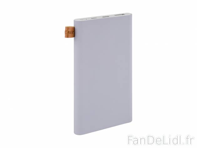 Batterie externe Powerbank , le prix 14.99 € 
- 10 000 mAh
- Témoin de charge ...