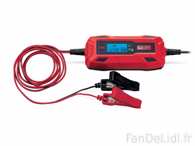 Chargeur de batterie pour voiture Ultimate Speed, le prix 14.99 € 
- Pour toutes ...