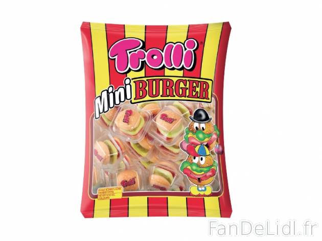 Mini burger , prezzo 1.89 € per 170 g, 1 kg = 11,12 € EUR. 
- Emballés individuellement ...