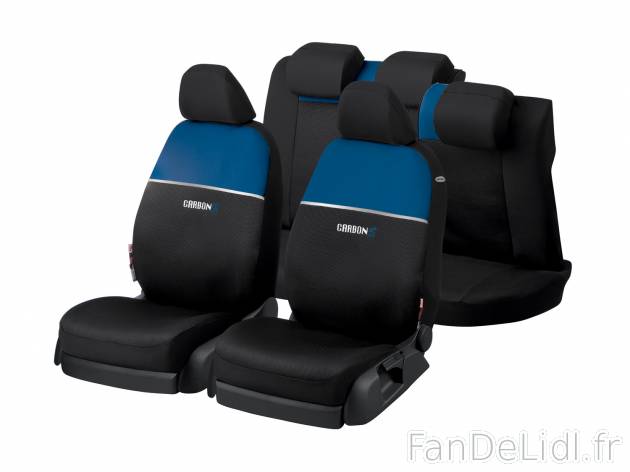 Housses de sièges auto , le prix 14.99 € 
- Sièges avant : fixation avec système ...
