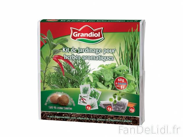 Kit de jardinage , prezzo 1.99 € per Le kit au choix 
- Structure stable avec ...