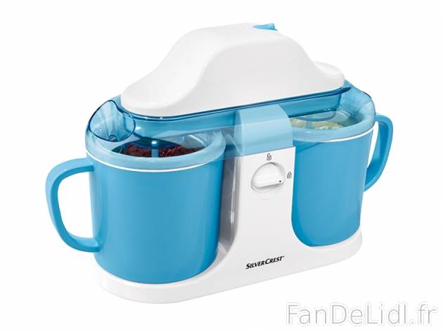 Sorbetière Duo , prezzo 26.99 € per L&apos;unité 
- Pour préparer 2 glaces ...
