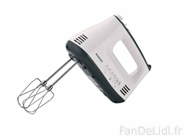 Batteur avec bol mélangeur , prezzo 19.99 € per L&apos;unité 
- 300 W 
- ...