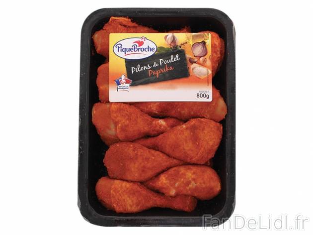 Pilons de poulet marinés , prezzo 3.69 € per 800 g au choix, 1 kg = 4,61 € ...