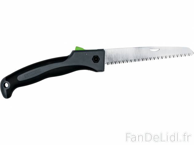 Scie pliante , le prix 3.99 € 
- Longueur de la lame env. 18 cm
- Lames en acier ...