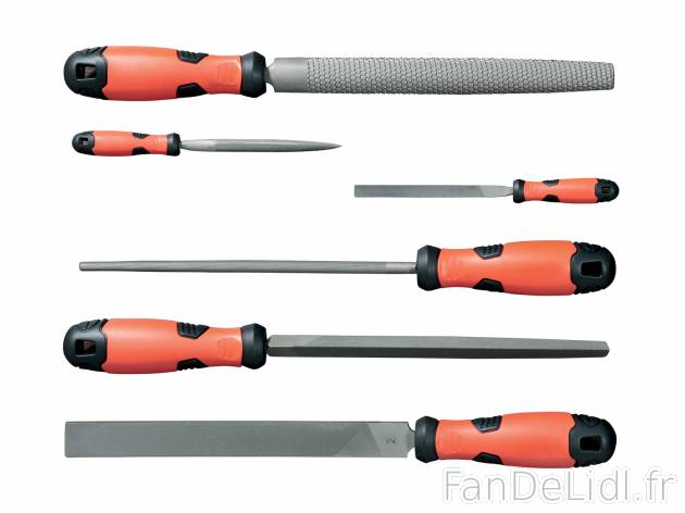 Set de limes et de râpes , le prix 6.99 € 
- Set de 6
- En acier à outils ...
