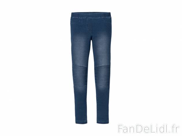 Jegging , le prix 5.99 € 
- Du 6-8 ans au 12-14 ans (122-128 au 158-164 cm) selon ...