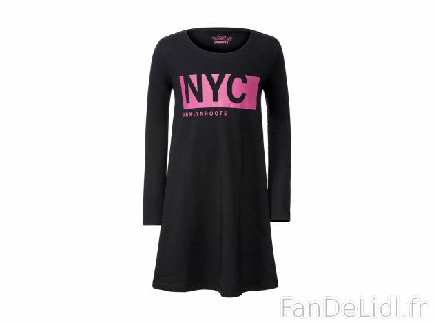 Robe , le prix 5.99 € 
- Du 6-8 ans au 12-14 ans (122-128 au 158-164 cm) selon ...