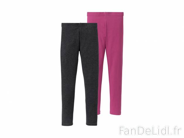 Leggings , le prix 4.99 € 
- Lot de 2
- Du 6-8 ans au 12-14 ans (122-128 au ...