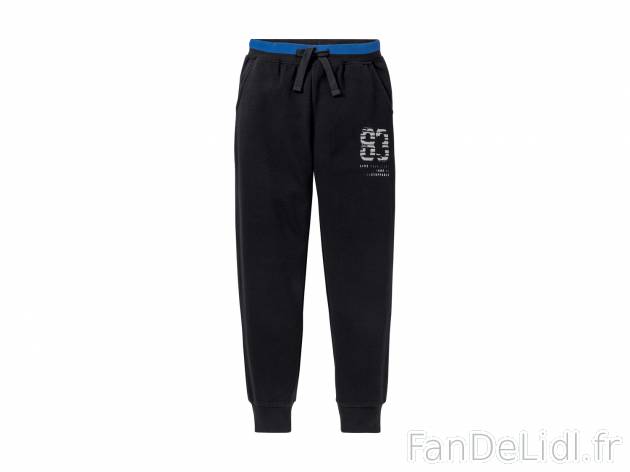 Pantalon molletonné , le prix 5.99 € 
-  Du 6-8 ans au 12-14 ans (122-128 au ...