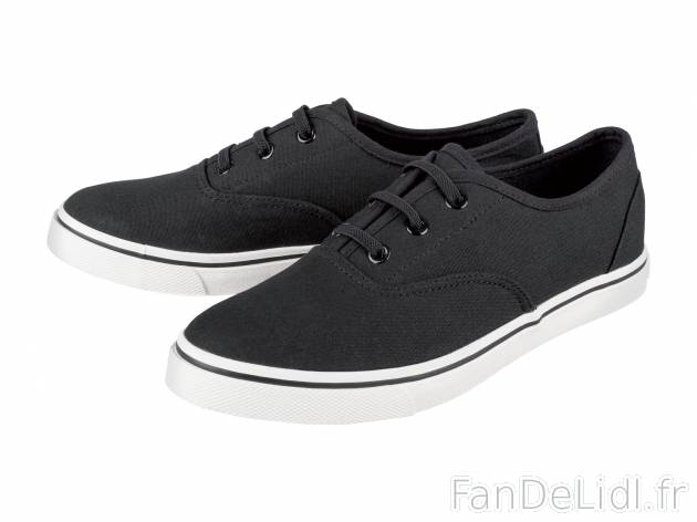Sneakers , le prix 6.99 € 
- Ex. dessus/doublure/semelle de propreté textile ...