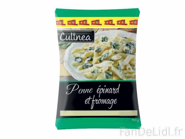 Poêlée de pâtes , prezzo 2.19 € per 900 g au choix, 1 kg = 2,43 € EUR. 
- ...