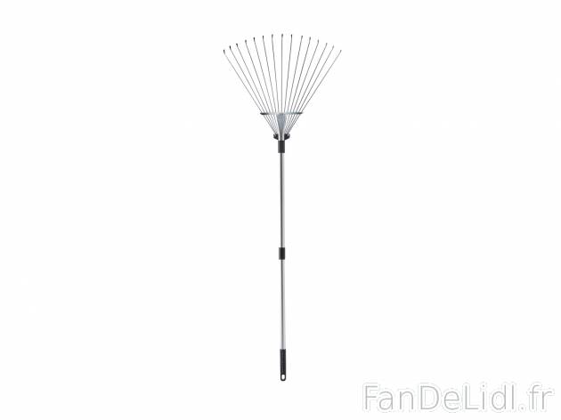 Râteau à feuilles , le prix 5.99 € 
- Largeur de balayage réglable d’env. ...