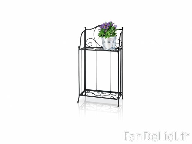Étagère pour plantes , le prix 9.99 € 
- Env. 64,7 x 35,5 x 19,5 cm (h x l ...