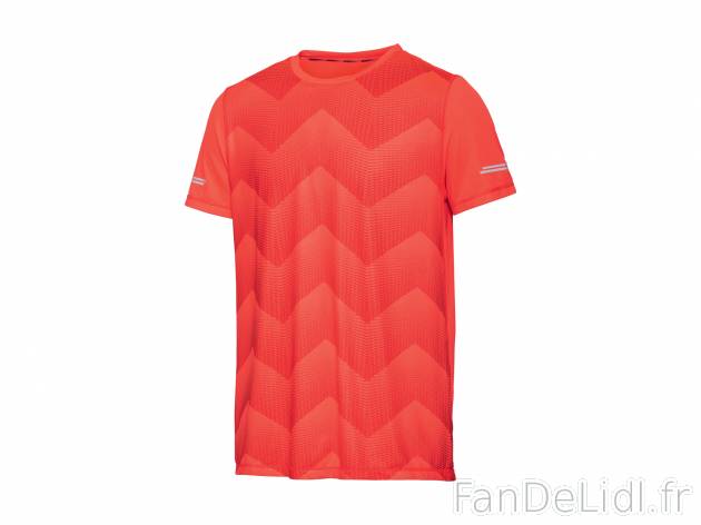 T-shirt technique homme , le prix 4.99 € 
- Du M au XL selon modèle.
- Ex. ...