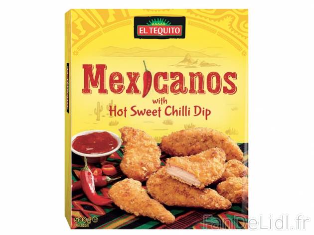 Filets de poulet à la mexicaine , prezzo 3.29 € per 500 g, 1 kg = 6,58 € EUR. ...