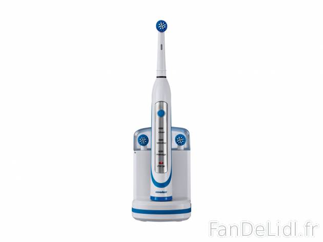 Brosse à dents électrique Nevadent, le prix 16.99 € 
3 modes de brossage avec ...