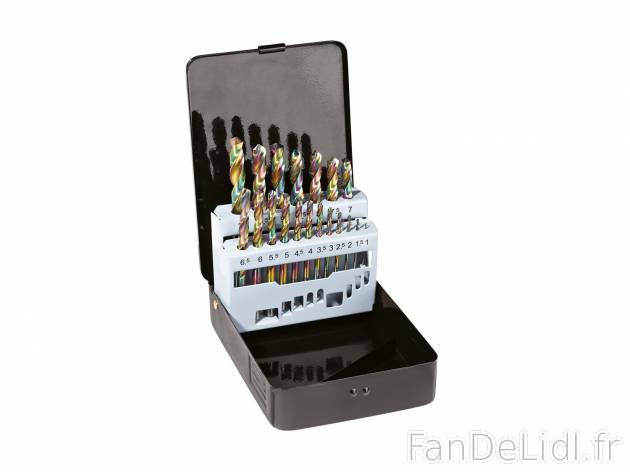 Set de forets , prezzo 9.99 € per Le set au choix 
- Au choix : 18 forets bois ...