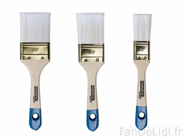 Lot de 3 pinceaux , prezzo 2.49 € per Le lot au choix 
- Pour l’application ...