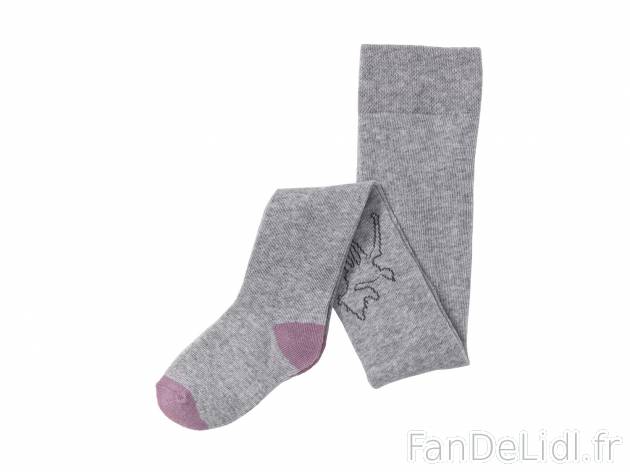 Collant bébé fille , le prix 2.49 € 
- Du 2-6 mois au 12-24 mois (62-68 cm ...