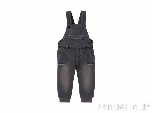Salopette bébé , le prix 6.99 € 
- Du 2-4 mois au 18-24 mois (62 cm au 92 ...
