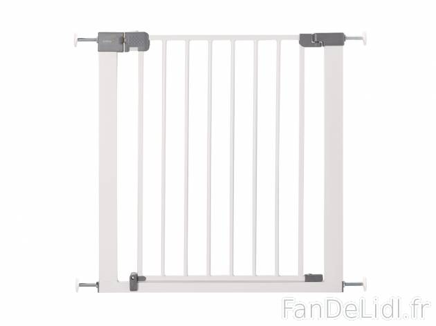 Barrière de sécurité pour enfant , le prix 24.99 € 
- Ouverture d’une seule ...