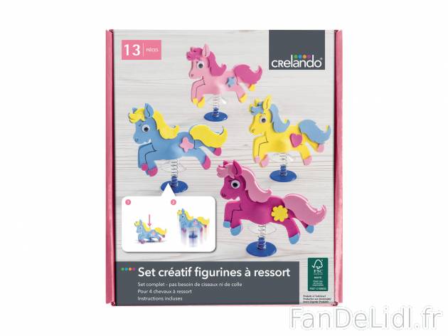 Set créatif enfant , le prix 2.99 € 
- Au choix : set créatif figurines à ...