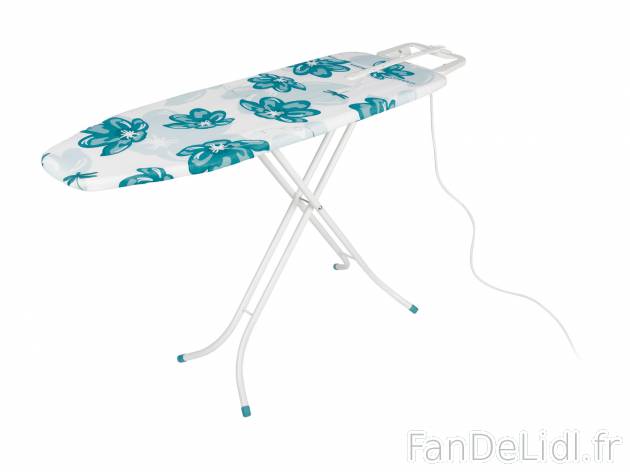 Table à repasser Leifheit, le prix 24.99 € 
- Env. 120 x 38 cm
- Câble env. ...