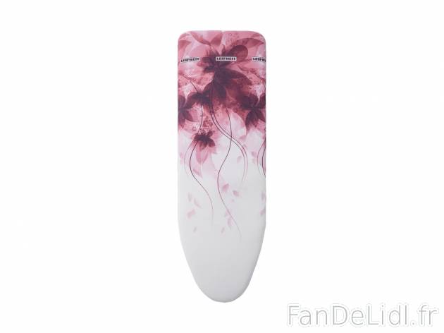 Housse pour table à repasser , le prix 7.99 € 
- Env. 135 x 45 cm
- 3 coloris ...