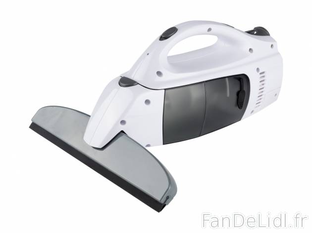 Lave-vitres Leifheit, le prix 34.99 € 
- Articulation flexible à 360°
- Autonomie ...