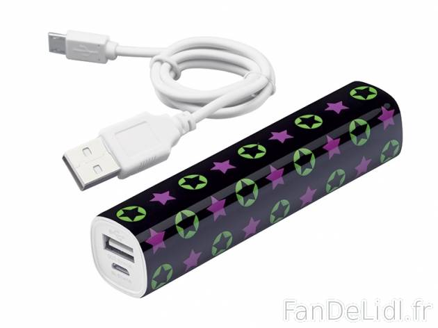 Chargeur Power Bank , prezzo 7.99 € per L&apos;unité au choix 
- Pour recharger ...