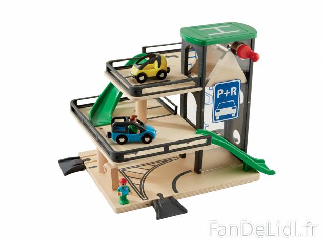 Parking/aéroport ou rails en bois , le prix 9.99 € 
- Âge recommandé : de ...