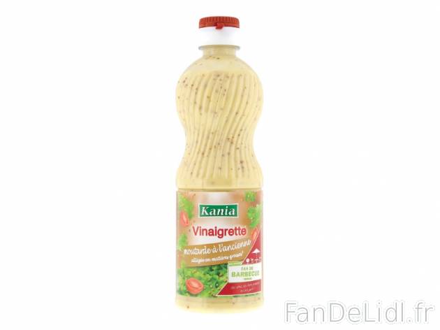 Vinaigrette , prezzo 0.85 € per 500 ml au choix, 1 L = 1,70 € EUR. 
- Au choix ...